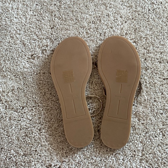 Dolce Vita Braided Flip Flops - Picture 4 of 5